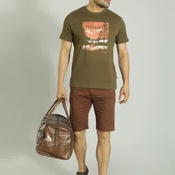 Indian Terrain Men Conversational Printed Outdoor Shorts image 3