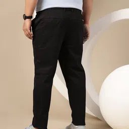 Sztori Plus Size Men Regular Fit Trousers image 3