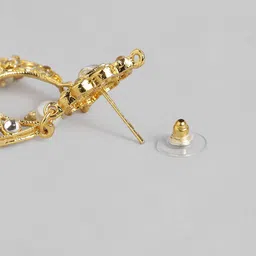 Peora Gold Plated & White Jewellery Set image 5