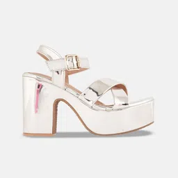 DressBerry Women Open Toe Backstrap Block Heels Sandals image 4