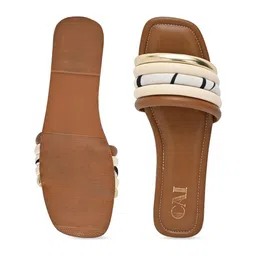 CAI Women Multi Patterned Flats image 5