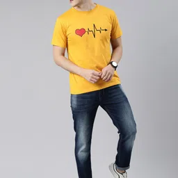 BRATMA Men Graphic Printed T-shirt image 3