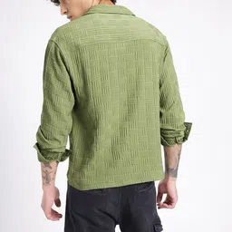 glitchez Textured Relaxed Shirt image 2