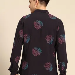 Mast & Harbour Opaque Printed Casual Shirt image 5