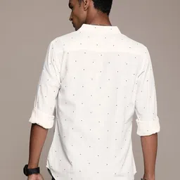 R.Code by The Roadster Life Co. Geometric Printed Casual Shirt image 5