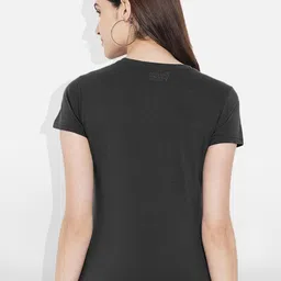 Fabflee Pack of 2 Typography Printed T-shirt image 4