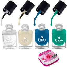 FORFOR Perfect Stay Trendy Set of 4 Long Lasting Nail Enamels - 5 ml Each image 5