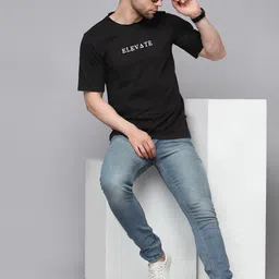 Rigo Men Oversized Typography Printed T-shirt image 3