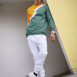 The Indian Garage Co Men Colourblocked Sweatshirt-picture-30