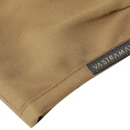 VASTRAMAY Unisex Pack Of 3 Solid Reusable 3-Ply Cloth Masks image 3