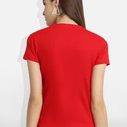 Fabflee Pack of 2 Typography Printed T-shirt image 3