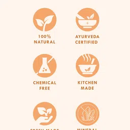 Nat Habit Fresh Ksheer Lepa Orange Kalonji Face Mask 40gm image 2