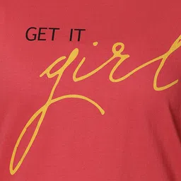 Kryptic Women Pack Of 2 Printed Lounge T-Shirts image 2