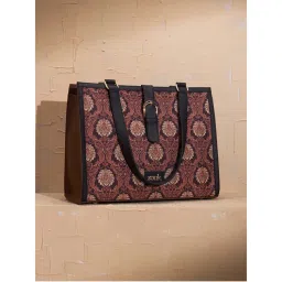 Zouk Rhea Kapoor Office Bag - Jodhpur Damask-picture-22