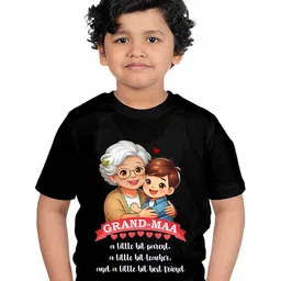 BAESD Boys Typography Printed Applique T-shirt-image-27