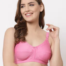 CUKOO Pack Of 3 Non Padded Pure Cotton All Day Comfort Non-Wired Bra image 5