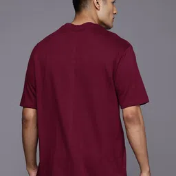 HRX by Hrithik Roshan Typography Print Drop-Shoulder Sleeves Training T-shirt image 4