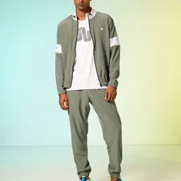 HRX by Hrithik Roshan Colourblocked Rapid Dry Running Tracksuit image 5