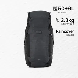 Men’s travel and trekking backpack with suitcase opening 50 + 6 L - Travel 900-image-71