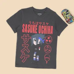 Pantaloons Junior Boys Black Oyster Printed T-Shirt-image-59