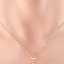 Malabar Gold and Diamonds 18k Gold Heart Pendant without Chain for Women image 2