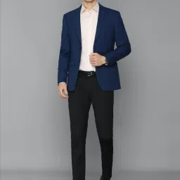 Allen Solly Navy Slim Fit Blazers image 5