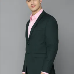 Allen Solly Green Slim Fit Blazers image 3