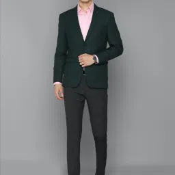 Allen Solly Green Slim Fit Blazers image 5