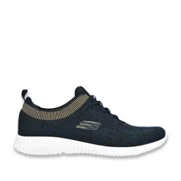 Skechers Men's ULTRA FLEX Navy Casual Sneakers-image-0