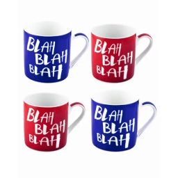 Goodhomes Multicolor Bone China Coffee Mugs (350 ml) - Set of 4-picture-39