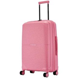Nasher Miles Hawaii Pink 8 Wheels Medium Hard Cabin Trolley Bag Set of 2-picture-43