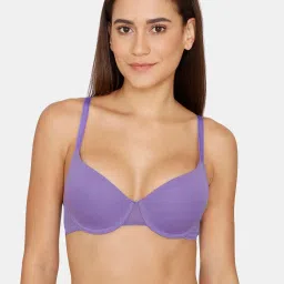 Zivame Purple Under Wired Padded T-Shirt Bra image 1