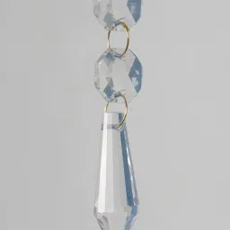 Fos Lighting Gold Stately Cast Aluminium and Crystal Foyer 6 Light Lantern Light image 4