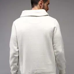 showoffff Showoff White Cotton Regular Fit Sweatshirt image 2