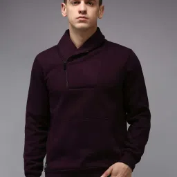showoffff Showoff Violet Cotton Regular Fit Sweatshirt image 1
