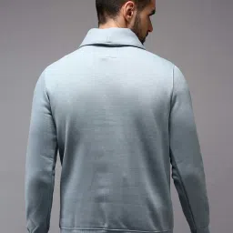 showoffff Showoff Blue Cotton Regular Fit Sweatshirt image 2