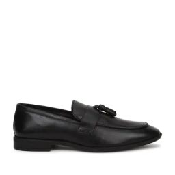 Van Heusen Men's Black Mocassin Shoes-picture-39