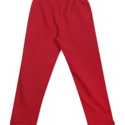 U.S. Polo Assn. Kids Red Cotton Logo Joggers image 2