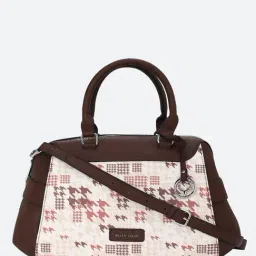 Allen Solly Brown Printed Medium Handbag-picture-24
