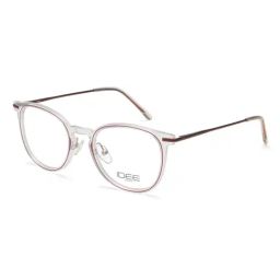 IDEE Maroon Oval Eye Frames for Women-picture-6