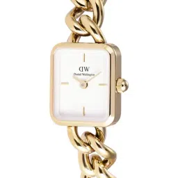 DANIEL WELLINGTON Jolie White Rectangle Dial Analogue Women Watch - DW00100836K image 2