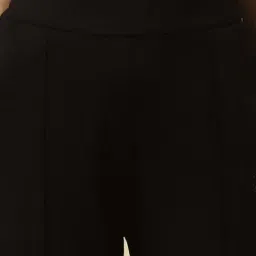 Allen Solly Black Regular Fit Trousers image 5