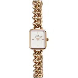 DANIEL WELLINGTON Jolie White Rectangle Dial Analogue Women Watch - DW00100835K-picture-16