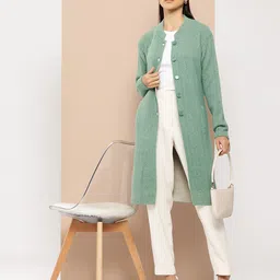 Chemistry Woollen Longline Cardigan image 5