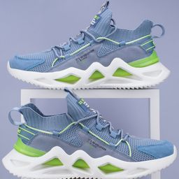 Atom Men Woven Design Sneakers-picture-6
