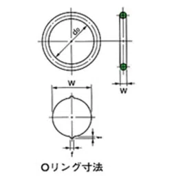 NOK O-Ring, 374.3x385.7 mm OR Type Fluoro Rubber, OR FKM-70 G375-N-image-70