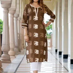 KALINI Women Quirky Printed Kurta-picture-13