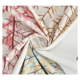 KIDS WONDERS Kids Print Flat Bedsheet in leaf print With 2 Pillow Covers. image 2