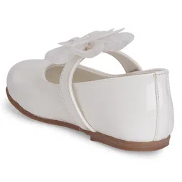 mine sole Minesole Bow Embellished  Ballerinas - White image 4