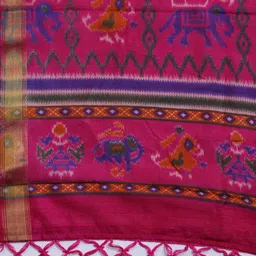 Meena Bazaar Printed Unstitched Dress Material image 5